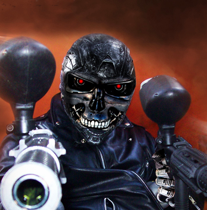 the terminator paintball game zone